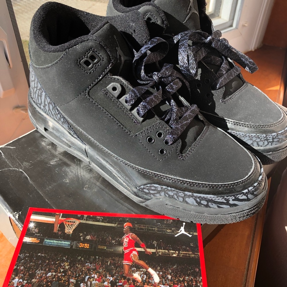 Air Jordan 3 GS (Black Cat)